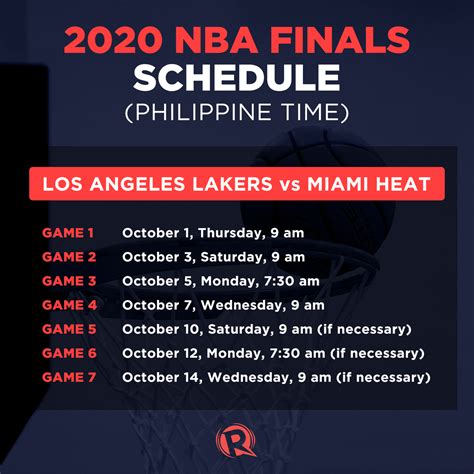 Philippine schedule for the NBA Playoffs .